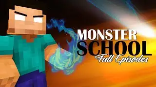 SEASON 5 FULL EPISODES - MINECRAFT ANIMATION MONSTER SCHOOL