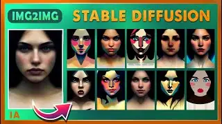 Pasar de Imagen a Imagen con IA - Stable Diffusion IMG2IMG