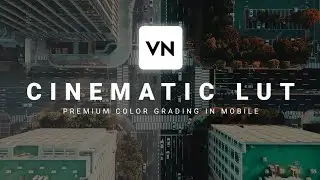 FILM LOOK COLOR GRADING || CINEMATIC LUT VN EDITOR