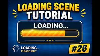 Unity Loading Scene Tutorial | Async Loading Screen #26  