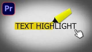 How to Highlight Text in Adobe Premiere Pro😎!