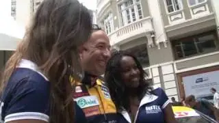 WTCC 2010 TOM Coronel arives in Curitiba