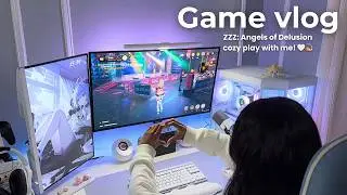 Nubwo HG04 Headset Unboxing + Review 🎧🩷  Testing with ZZZ Angels of Delusion Mini Games 🌸 + GOGH 🌙✨