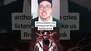 anthony fantano cries to not like us phonk- meme
