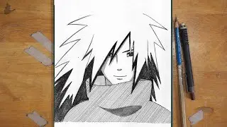 How to Draw Madara Uchiha | Step By Step Easy | Beginners Drawing