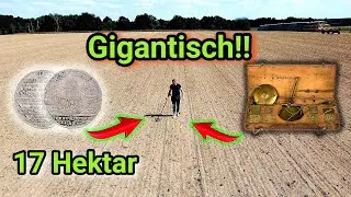 Der Traum eines Sondengängers! Gigantische Fundstücke auf 17 Hektar Riesen Fläche (Sondeln)