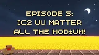 UU Matter & The First All The Modium Ingot! | All The Mods 8 Volcano Block