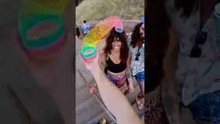 I booped 3 strangers 🤭 #slinkytricks