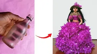 queen bottle art making