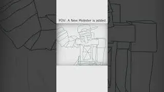 When a new Mobster gets Added #alexcaves #minecraft #godzilla #monsters #funny #animationmeme