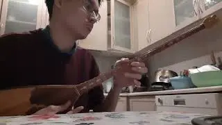 Laputa: Castle In the Sky, dombyra cover learnt for about ~1 hour without sheet music (maybe)