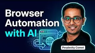 Browser Automation with AI | Perplexity Comet Tutorial (Automate YouTube with AI)