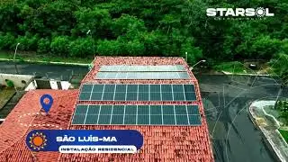 Instalação Residencial - Sistema Fotovoltaico em São Luís/MA