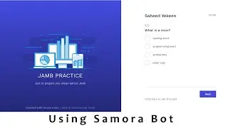 How To Create Computer Based Test (CBT) Using Samora App