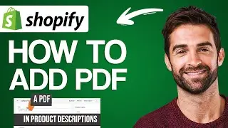 How To add PDF To Shopify Page (2024) Step by Step