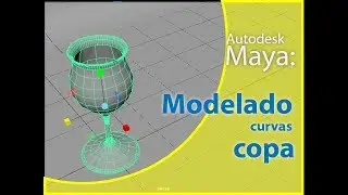 Autodesk Maya: Modelado de copas con curvas