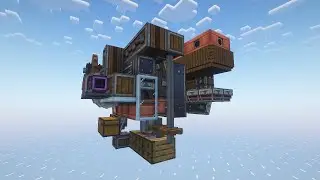 How I Made a Zinc Ingot Farm in Create Mod [1.21.1]