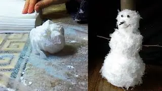 Handmade Snowman DIY