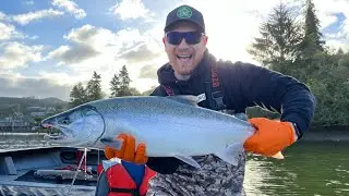 Coastal Salmon Fishing with T&T Fish Co (Lots of Coho Salmon Around)