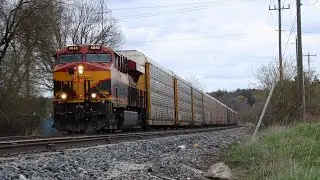 KCS 4848 West - CPKC 137 (Automotive) - CP Galt Sub at Killean Ontario