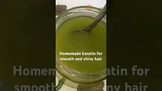 DIY KERATIN for shiny and soft hair , check out the video on my channel ,Girls you must try it 💇‍♀️
