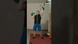 #КроссфитКомплекс "МЕГАВАТТ" #гири2х24кг от #ВетврачГиревик #kettlebellvet #тренировкиСгирями #вызов