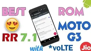 Resurrection Remix 7.1.1 for Moto G3/G2/TURBO REVIEW!!❤