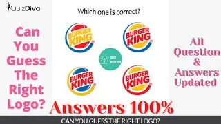 Can You Guess the Right Logo | Guess the Correct logo | QUIZ DIVA