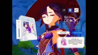 Mona Megistus - Ui x gfx Style