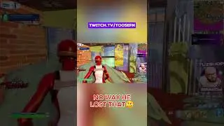 BRO BELIEVED IN HIMSELF #fortnite #toose #toosefn #proplayer