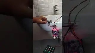 Arduino project with ultrasonic sensor servo motor .