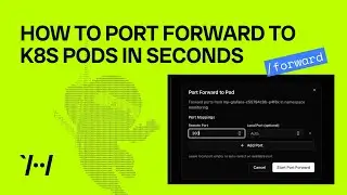 Kubernetes Port Forwarding Made Easy | Kunobi Pod Access Demo