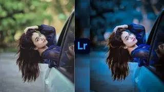 Blue Colour Tone Lightroom Photo Editing 2023 || Professional Photo Editing Tutorial || Lucky EDITZ