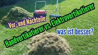 Vertikutierer im Vergleich Elektro- oder Handvertikutierer welcher ist besser Rasen vertikutieren