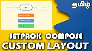 Jetpack Compose Layout Basic Tutorial in Tamil| 
