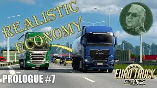 [ETS2] Realistic economy play through | Prologue 7 | To Warsaw in my new favorite truck.