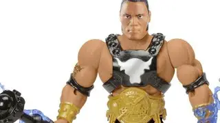 masters of the wwe universe The Rock