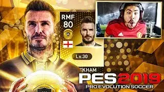 WE PACKED DAVID BECKHAM!! HUGE PACK OPENING ON PES 2019