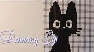 Pixel art Jiji/Drawing Jiji#pixelart