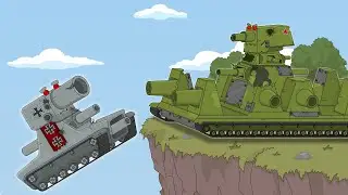 KV-44: I'm the main MONSTER here - Cartoons about tanks