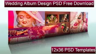 05 New Classic Photo Album Design PSD Sheets 12x36 Free Download