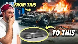 My friends SECRETLY rebuilt the car I LOST IN A FIRE...