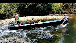 fishing camp borneo pedalaman kalimantan. brsama adit makarti , penjelajah borneo.