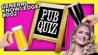 PUB QUIZ!! British General Knowledge | Easy & Hard??!? #002