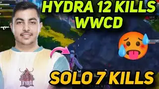 HYDRA SPARSH ON FIRE 🔥 SOLO 7 KILLS WWCD