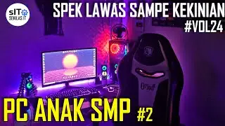 Performa Desktop Anak SMP No 4 Setup nya Rapih Banget Pasti Betah 