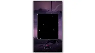 Template Video Background Full Screen | light Effect | Kinemaster Template Black Screen Status