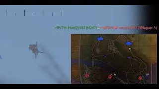 Enemy nuke jet shot down *12 Kills* FULL GAME - War Thunder