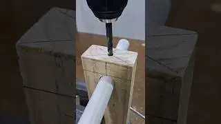 Great Tips & Tricks of Drill Hole on Pipe #howto #diy #tutorial #shorts #youtubeshorts #lifehacks
