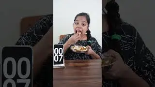 50 SECOND Roti Eating Challenge | Roti  Challenge 